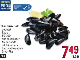 Metro Miesmuscheln Angebot