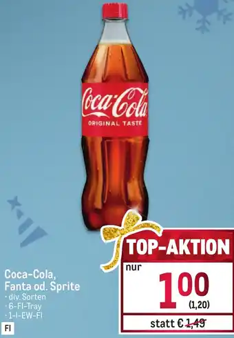 Metro Coca-Cola, Fanta od. Sprite • 1-I-EW-FI Angebot