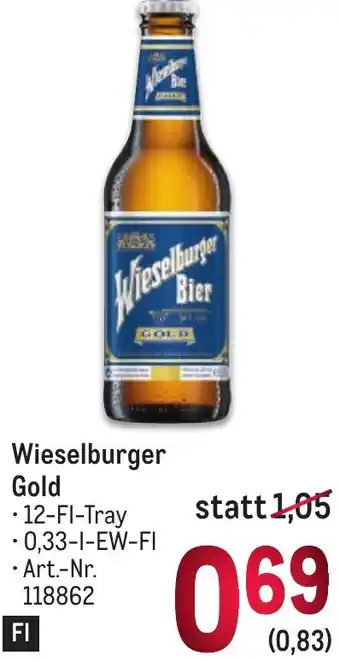 Metro Wieselburger Gold • 12-FI-Tray Angebot