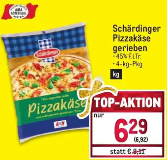 Metro Schärdinger Pizzakäse Angebot