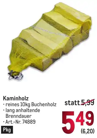 Metro Kaminholz Angebot