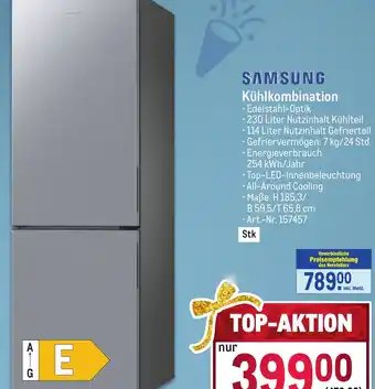 Metro SAMSUNG Kühlkombination Angebot