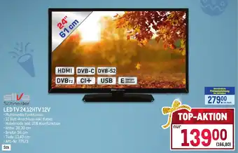 Metro silva Schneider LED TV 24.12HTV 12V Angebot