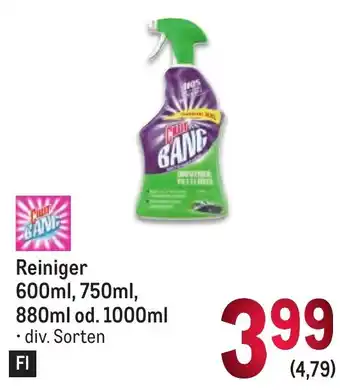 Metro Reiniger 600ml, 750ml, 880ml od. 1000ml Angebot