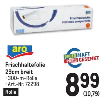 Metro Frischhaltefolie 29cm breit Angebot