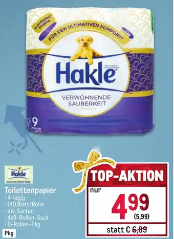 Metro Toilettenpapier Angebot