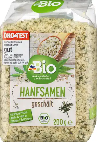 dm Dmbio hanfsamen geschält Angebot