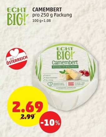 PENNY Camembert 250g Angebot
