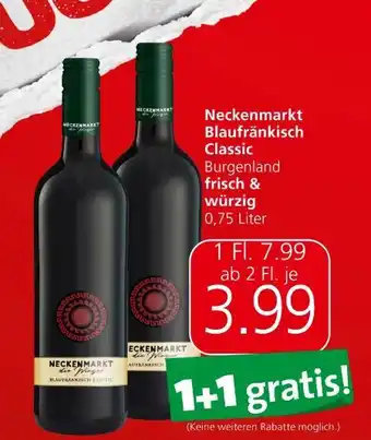 Spar Blaufränkisch classic Angebot