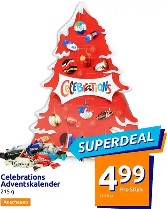 Action Celebrations Adventskalender 215 g Angebot