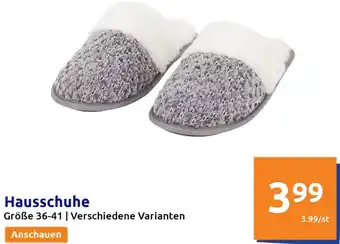 Action Hausschuhe Größe 36-41 Angebot
