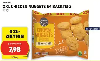 Hofer PRIMANA XXL CHICKEN NUGGETS IM BACKTEIG 1,5 kg Angebot