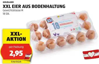 Hofer GOLDLAND XXL EIER AUS BODENHALTUNG Angebot