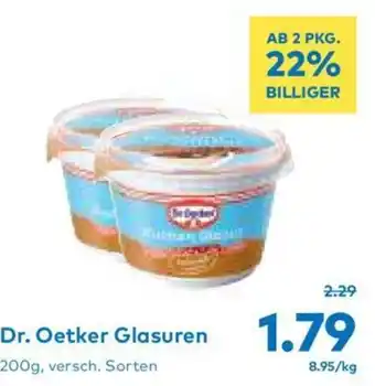 T&G Dr. Oetker Glasuren 200g Angebot