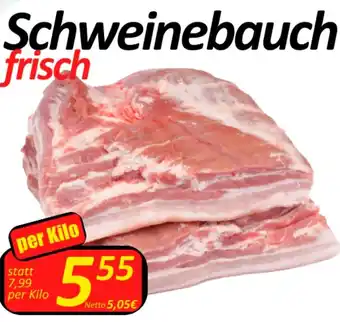 Wurstico Schweinebauch frisch per Kilo Angebot