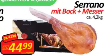 Wurstico Serrano mit Bock+Messer ca. 4,2kg Angebot
