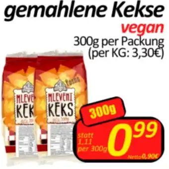 Wurstico gemahlene Kekse 300g per Packung Angebot