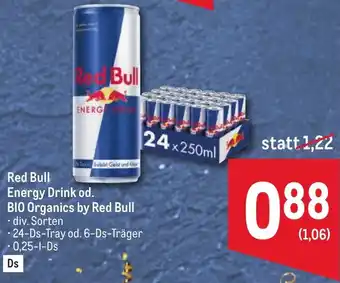 Metro Red Bull Energy Drink od. BIO Organics by Red Bull Angebot