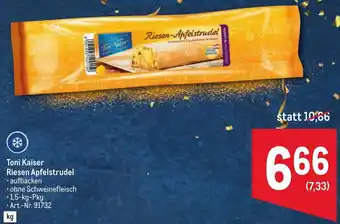 Metro Toni Kaiser Riesen Apfelstrudel Angebot