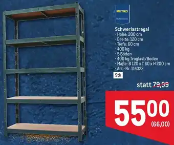 Metro Schwerlastregal Angebot