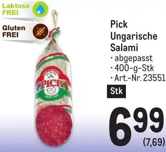 Metro Pick Ungarische Salami • 400-g-Stk Angebot