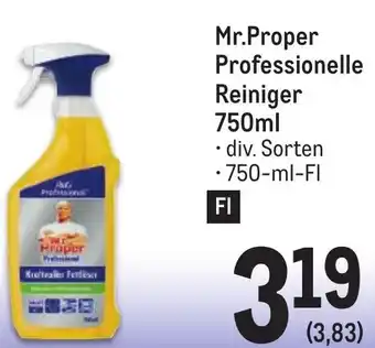 Metro Mr.Proper Professionelle Reiniger 750ml Angebot