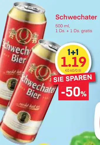 MPreis Schwechater 500 ml Angebot