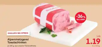 MPreis Alpenmetzgerei Toastschinken Angebot