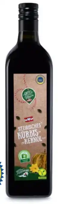 Hofer Steirisches kürbiskernöl Angebot