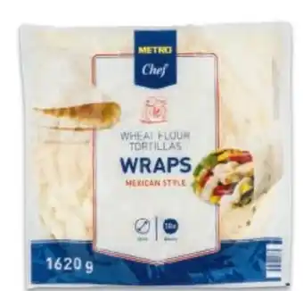 Metro Tortilla wraps Angebot