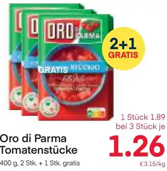 MPreis Oro di Parma Tomatenstücke 400 g Angebot