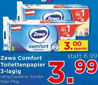 Unimarkt Zewa Comfort Toilettenpapier 3-lagig Angebot