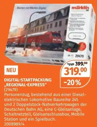 Müller DIGITAL-STARTPACKUNG ,,REGIONAL-EXPRESS" Angebot