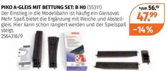 Müller PIKO A-GLEIS MIT BETTUNG SET: B HO (55311) Angebot