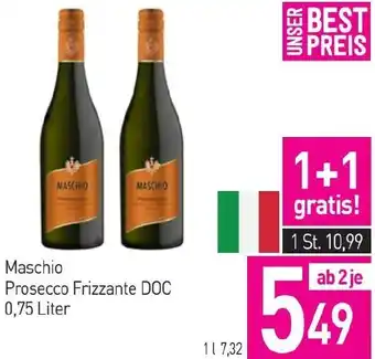 Sutterlüty Maschio Prosecco Frizzante DOC 0,75 Liter Angebot