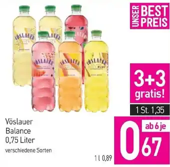 Sutterlüty Vöslauer Balance 0,75 Liter Angebot
