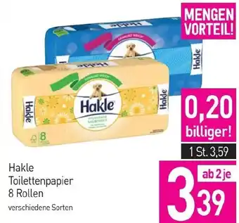 Sutterlüty Hakle Toilettenpapier 8 Rollen Angebot