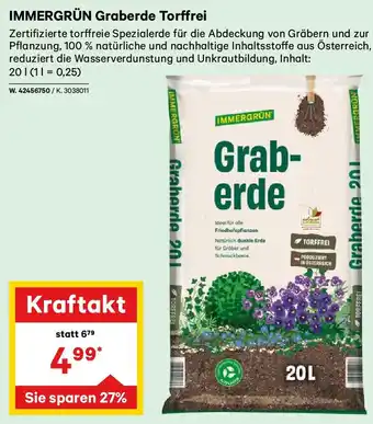 Lagerhaus IMMERGRÜN Graberde Torffrei Angebot