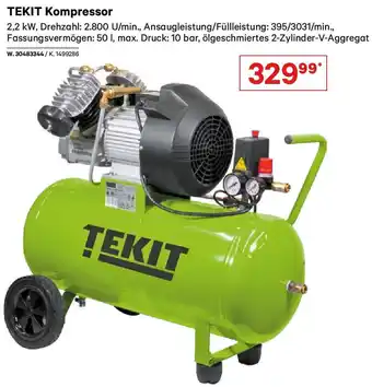 Lagerhaus TEKIT Kompressor Angebot