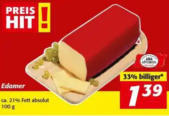 Nah&Frisch Edamer 100 g Angebot