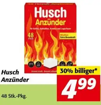 Nah&Frisch Husch Anzünder 48 Stk.-Pkg. Angebot