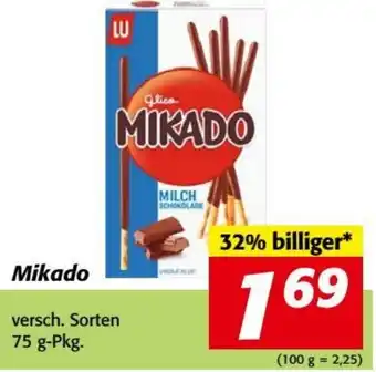 Nah&Frisch Mikado versch. Sorten 75 g-Pkg. Angebot
