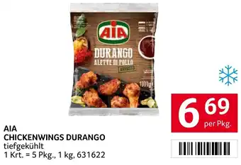 Transgourmet AIA CHICKENWINGS DURANGO per Pkg. Angebot