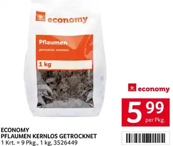 Transgourmet ECONOMY PFLAUMEN KERNLOS GETROCKNET Angebot