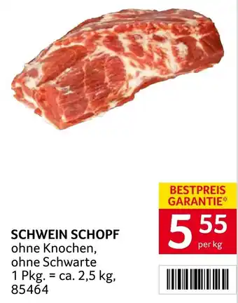 Transgourmet SCHWEIN SCHOPF per kg Angebot