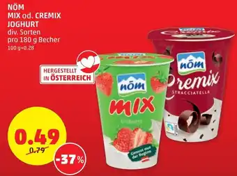 PENNY NÖM MIX od. CREMIX JOGHURT Angebot