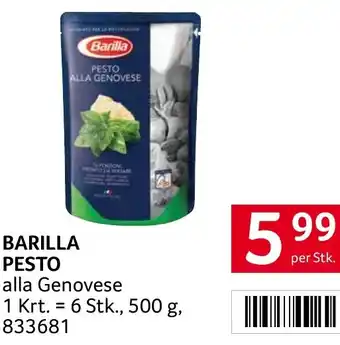 Transgourmet BARILLA PESTO per Stk. Angebot