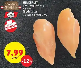 PENNY HENDLFILET Angebot