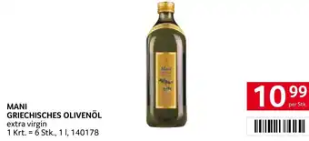 Transgourmet MANI GRIECHISCHES OLIVENÖL per Stk. Angebot