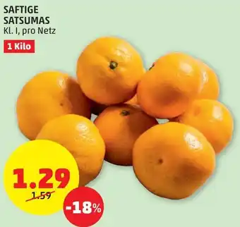 PENNY SAFTIGE SATSUMAS Angebot